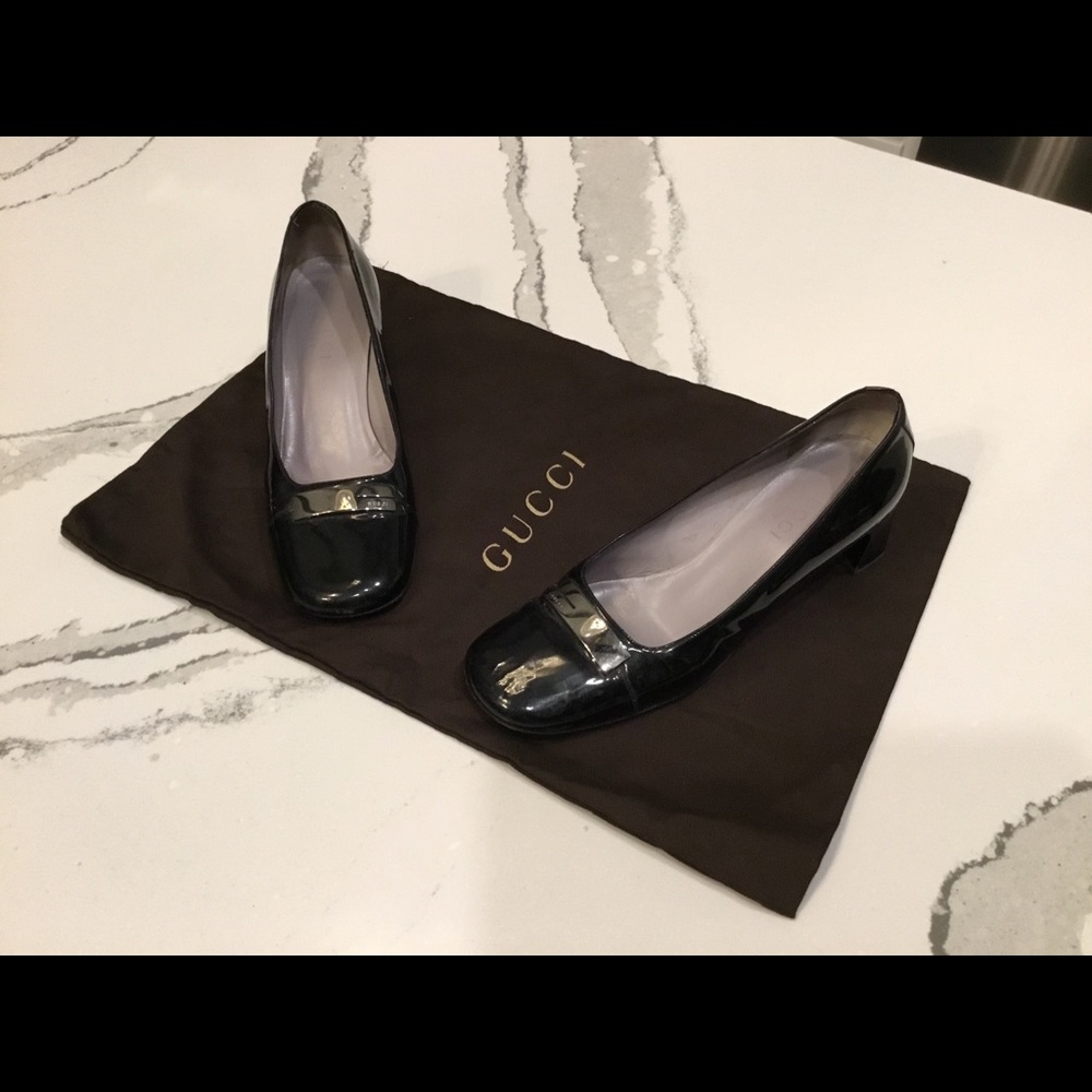 Gucci Black Heels